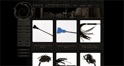 Desktop Screenshot of bdsm-attributes.com